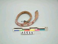 琉璃珠飾腰帶藏品圖，第1張